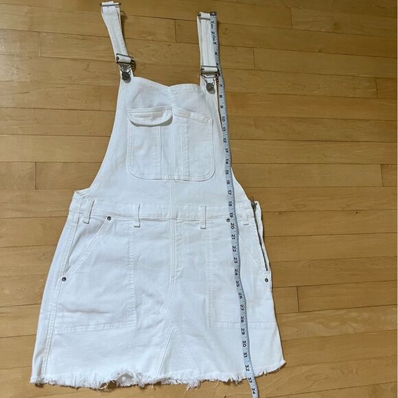 McGuire Uma Denim Skirtall in Optic White XS - Picture 13 of 13